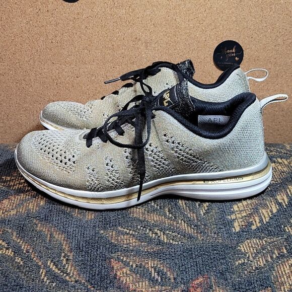 APL Women's Metallic TechLoom Pro Propelium Sneakers- Size 7.5 - Picture 3 of 8